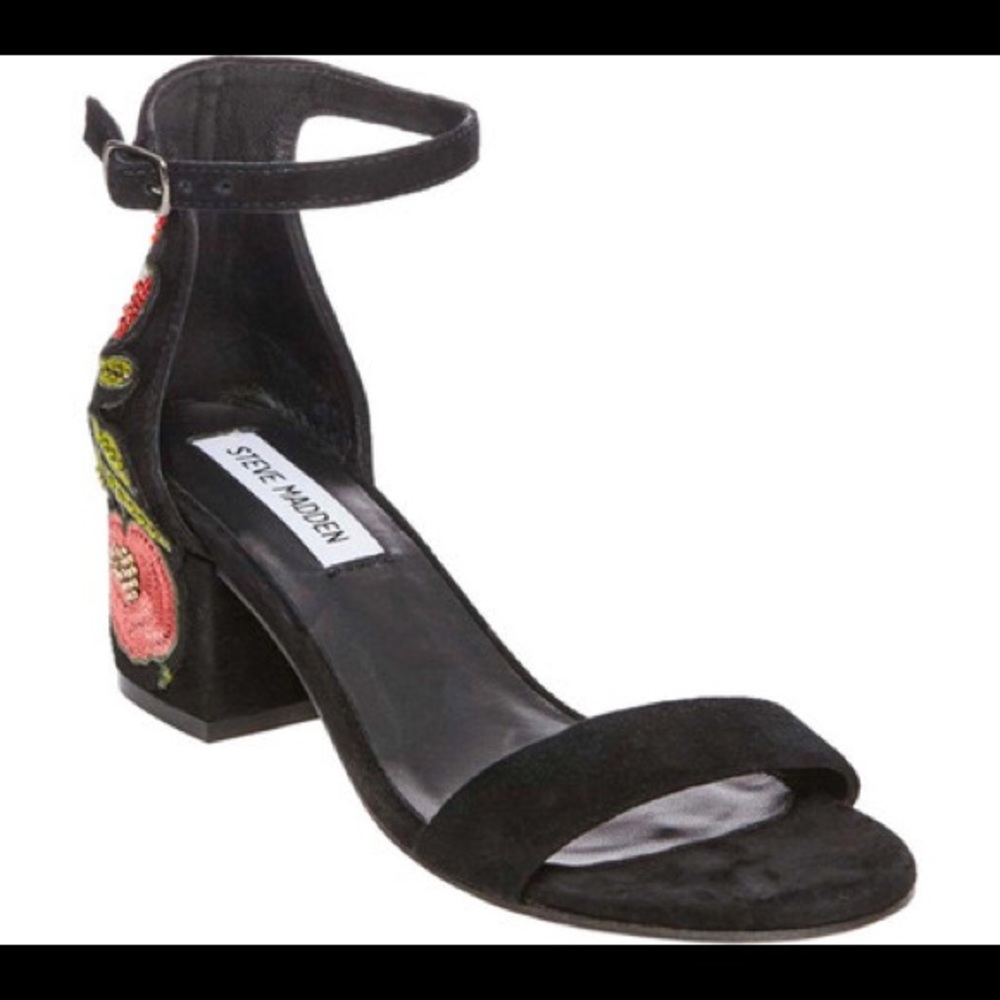 Steve Madden embroidered shoes